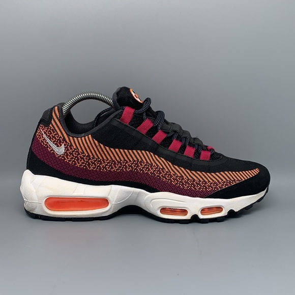 Nike Air Max 95 JCRD Total Orange Running Shoes Men's Sz 8.5 Women's Sz 10 - Picture 5 of 10